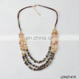 Fashion Layered Handmade Shells Necklaces thumbnail-2