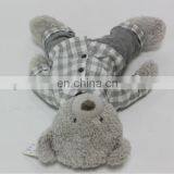 Plush and Stuffed Bear Animal Baby Toys With Cloth Dress thumbnail-3