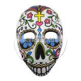 EVA Mask Covered With Fabric With Cross Decoration for Halloween, Carnival and Party thumbnail-1