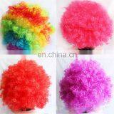 football fan party wigs cheerleaders clown costume wig hair