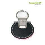 Bespoke Promotional Keyring 2017 Hot Sale PU Keychain With Special Ring