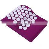 High Quality Plastic Spike Linen Back Pain Acupressure Mat Pillow thumbnail-3