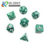 SueGao CARFT Factory Custom Colorful Polyhedral Plastic Dice Set thumbnail-3
