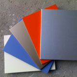PE/PVDF Brushed color coated aluminum sheet manufacturers