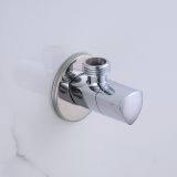 All Copper Cold and Hot Triangle Valve Octagon Valve Water Stop Valve thumbnail-3