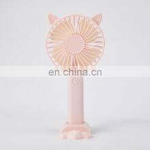 2022 New Arrival For Summer 3000mAh Large Battery Capacity Multifunctional USB Rechargeable Foldable Mini Fan thumbnail-2