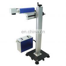 Industrial Professional Flying Fiber Co2 UV Laser Marking Machine for Metal and Plastic thumbnail-2