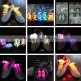 LED Flashing Shoelace Light Up Shoe Flashing Disco Party Fun Glow Laces Shoes