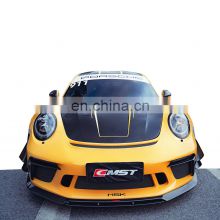 brand new CMST design carbon fiber front lip side skirt rear diffuser rear fender vent for Porsche Carrare 911 991 GT3