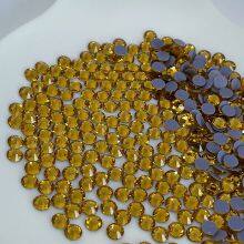 Hot Fix Flat Back Glass Crystal Rhinestones Aqumarine Ss4-ss30 thumbnail-4