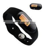 Waterproof Fitness Wristband Pedometer, Silicon 3D Bracelet Pedometer