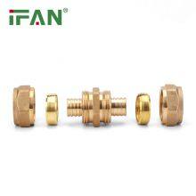 IFAN Manufacturer OEM PEX Brass Compression Fittings Socket thumbnail-4