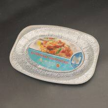 Longstar Disposable Oval Aluminum Foil Tray for Roasting Serving Baking and Food Catering Export Use