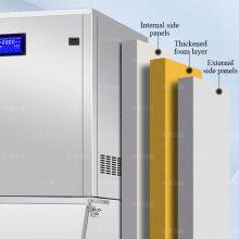 1T Snow Ice Machine Used in Seafood Artistry Automatic Stainless Steel Ice Maker thumbnail-4