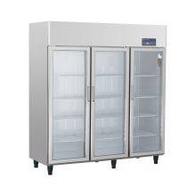 Heavy-Duty American Commercial Refrigerator With Upright Glass Door Design thumbnail-1