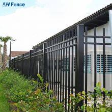 Decorative Wrought Iron Galvanized Steel Fence for Garden Safety and Ornament thumbnail-4
