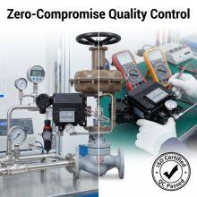 Stainless Steel JIS Pneumatic Control Valve With Flow Meter for Harsh Environments thumbnail-1