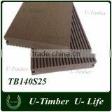 Color Mix Outdoor Grey Wood Composite Decking Exported to Spain thumbnail-3
