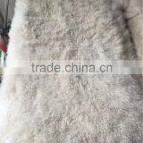 Elegant Genuine Lamb Skin Fur Plate For Home Carpet/Blanket/Car thumbnail-1