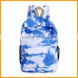 Wholesale Printed Girls School Canvas Backpack Bag thumbnail-2