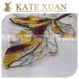 Indian Beaded Tulle Embroidery Bridal Laces Fabrics thumbnail-4