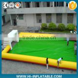 commercial inflatable football field portable soccer field moveable football pitch good prices                        
                                                                                Supplier's Choice