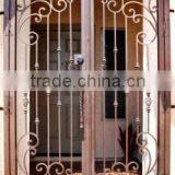 Wrought Iron Exterior Door,double Gate,security Gate, thumbnail-6
