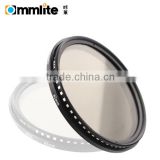 Commlite ND Fader Neutral Density Adjustable Variable Filter (ND2 to ND400)