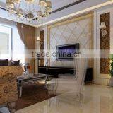 2016 Botton Price for Diamond Shaped 3D Printing Glass for tv Background Wall thumbnail-1