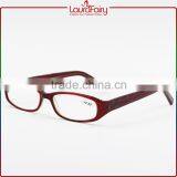 Laura Fairy Italy Trendy Wine Red Transparent Temple Best Small $1 Reading Glasses thumbnail-1