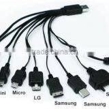 2014 Popular 10 in 1 Universal Usb Multi Charger Cable