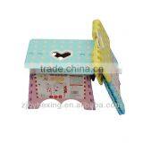 Fold Characteristics Square Plastic Stool