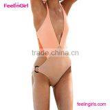 2016 Sale New Solid Polyester Swimwear thumbnail-1