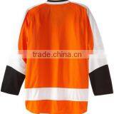 High Quality Orange Custom Ice Hockey Uniform thumbnail-2