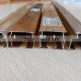 Aluminum alloy extrusions of curtain track