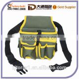 Olive Adjustable Strap Canvas Waist Tool Bag for Men