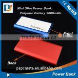 Mini Metal Slim Power Bank With Company Logo Print Service Best Price on Golden Supplier thumbnail-2