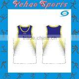 Custom Striped Sports Singlet for Sale thumbnail-1