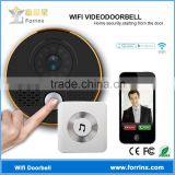Forrinx Best Wifi Doorbell Camera Smartphone Built in Microphone and Speaker