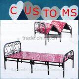 4 Folding Metal Bed Frame thumbnail-1