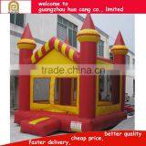 Bright-colored Durable Castle Shape Inflatable Kids Bouncer thumbnail-1