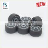 2016 Newest Durable 36.5mm Grey TPU Ball Rubber Caster Wheels With Shaft thumbnail-4