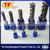 New Style Low Cost Ordinary Coating 4 Flute Cutting And Forming Tools End Mill Cutters