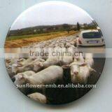 Pin Button Badge With Sheep