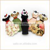 Sadie H-030 Dress-shaped 6 Patterns Self-adhesive Scratch Pad