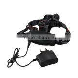 Wholesales Hiking Usage 3W Adjust Focus Rechargeable LED Headlamp thumbnail-4