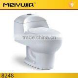 Hot Sale Bathroom Ceramic Siphonic One Piece Toilet 8248 thumbnail-1
