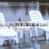 Plastic sun bed chair