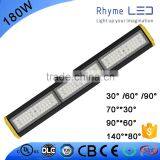 Stretch Aluminum Material Meanwell Driver Inside High Power 180W Led High Bay Light 60 Degree Lens Supplier's Choice