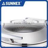 SUNNEX New Design Creative Mirror Polished Stainless Steel Digital Display 10 Litre Electric Soup Warmer thumbnail-3